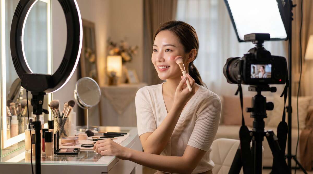 糖心vlog美妆视频教程